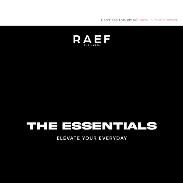 Introducing: The Essentials