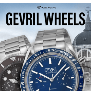 The Gevril Wheels are here! This weekend only.