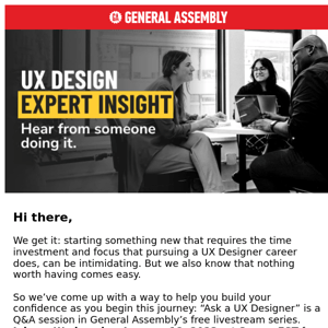 UX Design questions keeping you up?🥱