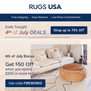 Oh Say Can You SAVE!! 4th of July Deals END TONIGHT!