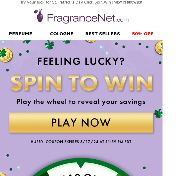 Is Luck on YOUR Side? Spin to Find Out! 🍀