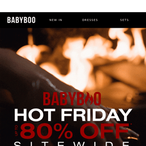 Hot Friday | UP TO 80% OFF your faves!