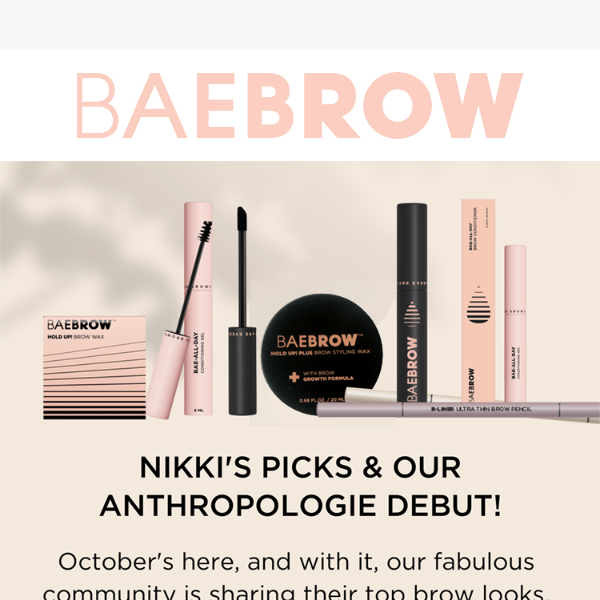 Get the Nikki-approved brow look 🔥