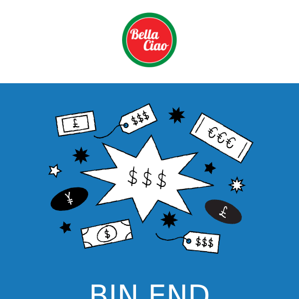 Bin End - over 50%