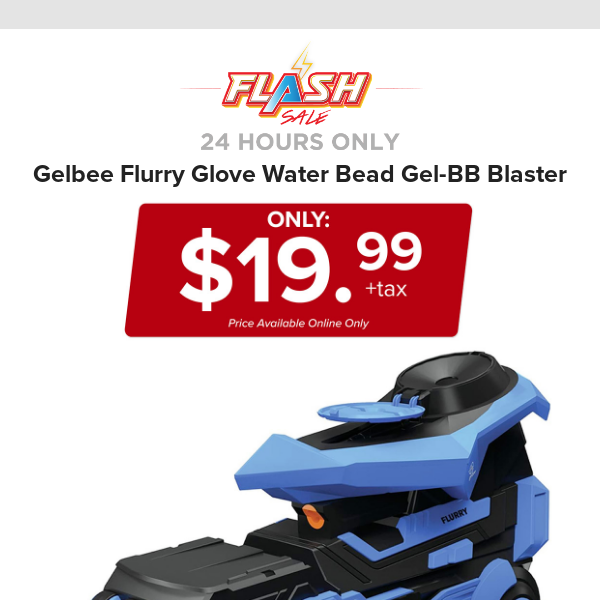 🔥  24 HOURS ONLY | GELBEE BB BLASTER | FLASH SALE