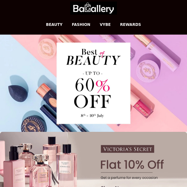 BEST OF BEAUTY SALE LIVE NOW!!