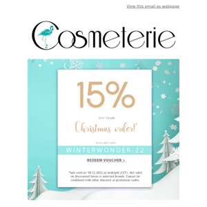 ⛄ Save 15% on the Hottest Christmas Deals - TODAY!⛄