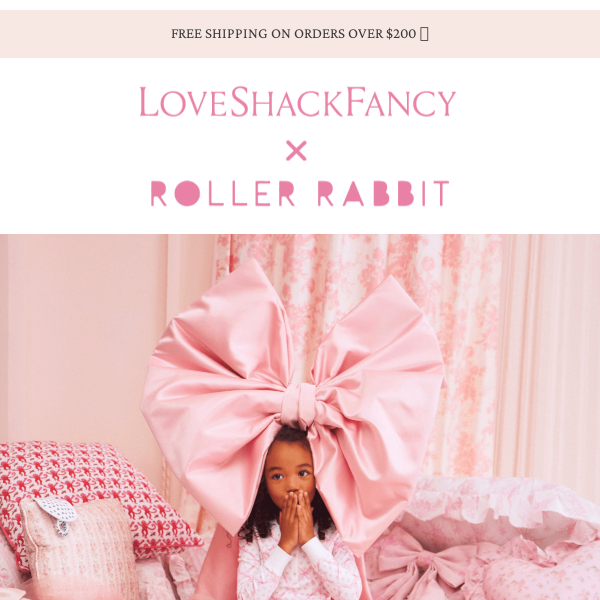 Last Call: Pre-Order Our Roller Rabbit Collab!