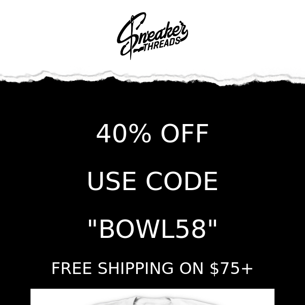 ⚠️ 40% OFF ENDS TODAY | Super Bowl 58