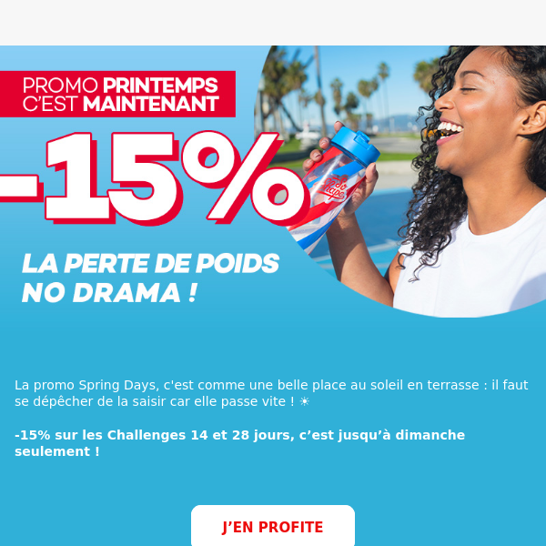 😍 Spring Days : -15% c’est maintenant !