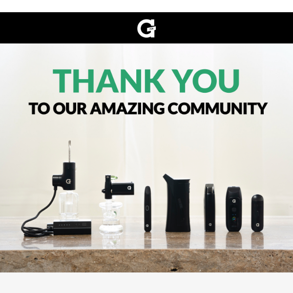 Thank You from G Pen!