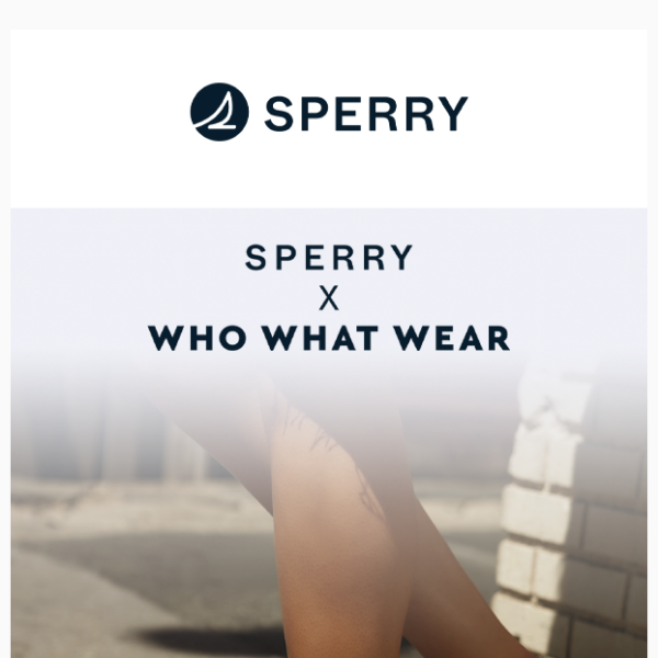 Sperry x Who What Wear