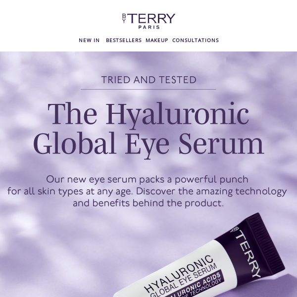 Before and after: NEW eye serum