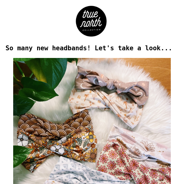 NEW HEADBANDS AND LOTS OF RESTOCKS! 😍