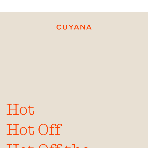 Breaking News: Cuyana in the Press