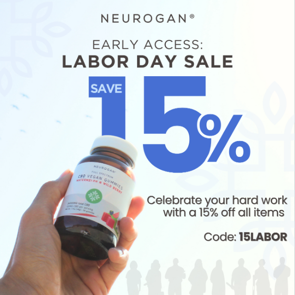 🌿 EARLY ACCESS: 15% off all CBD before Labor Day