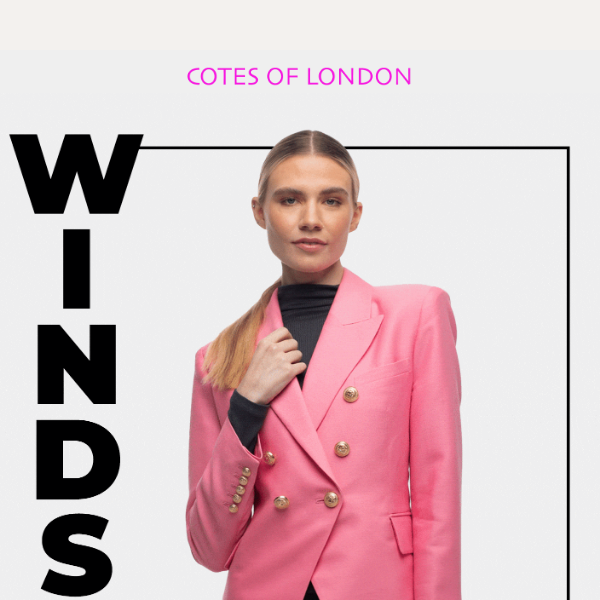 Pink Windsor Blazer is Back in Stock! 🥰