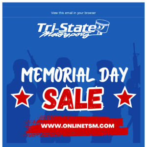 MEMORIAL DAY SITEWIDE SALE LIVE!