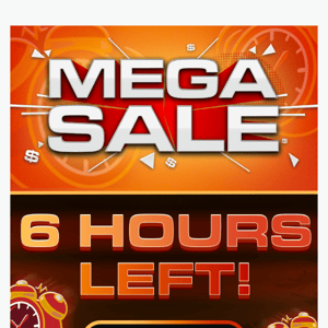 ⌛ 6 Hours Left | Mega Sale! FREE Shipping on ALL orders!