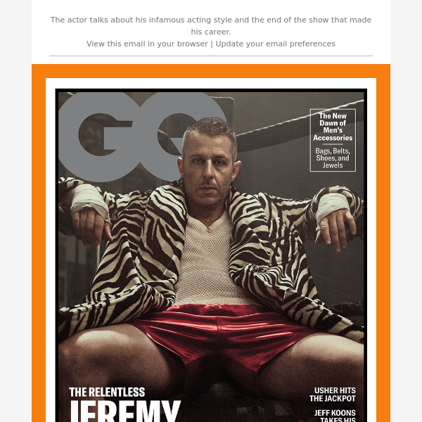 GQ Cover Star Jeremy Strong on Life After Succession