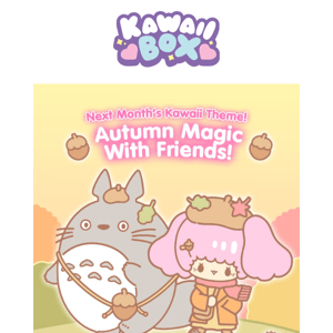 🍁 Enjoy Autumn Magic With Totoro & Friends 🍂