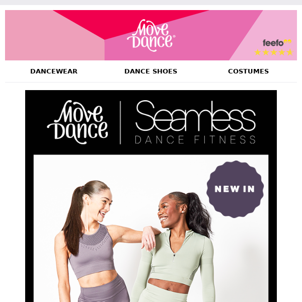 Just landed, Seamless Dance Fitness ✨💪