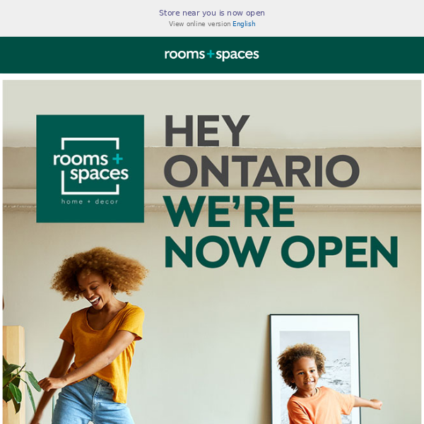 Our family has grown AGAIN: meet rooms + spaces!