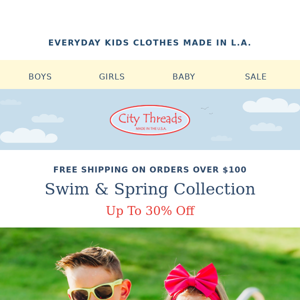 Spring & Swim Sale Is Live: Enjoy Up To 30% Off