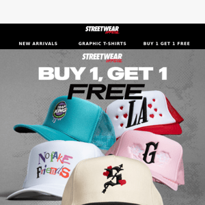 Buy 1 Get 1 FREE Headwear