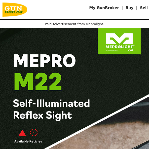 Introducing the Next Generation: Meet the Mepro M22 Reflex Sight