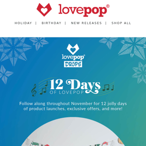 Day 7 of the 12 Days of Lovepop