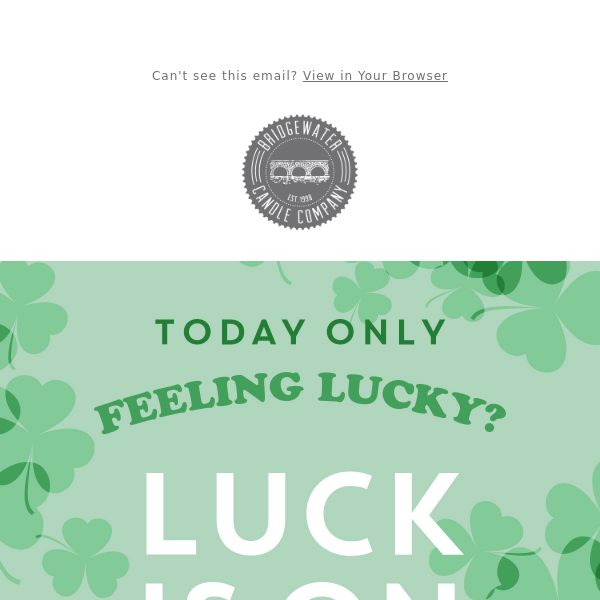 Unlucky No More- Save on Sweet Grace! ☘️