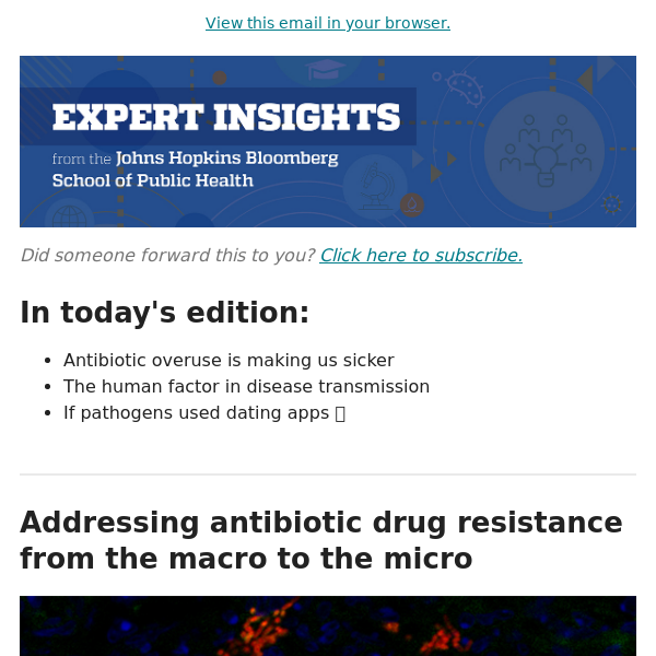 The macro/micro of addressing antibiotic resistance