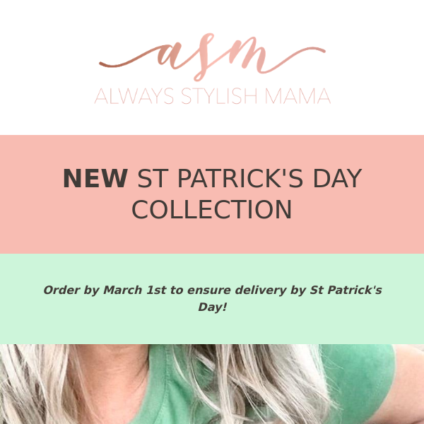 NEW St Patricks Day Collection | Order by March 1st