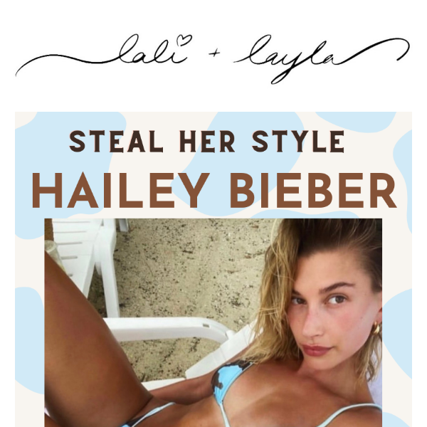 Hailey Biebers Favorite Bikini Is Back!!! 😱