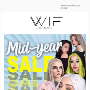 Mid Year Sale is here: up to 60% off 🔥