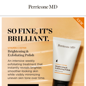 Unleash Brighter Skin with Perricone MD's Vitamin C Ester Brightening Exfoliating Polish 🌟