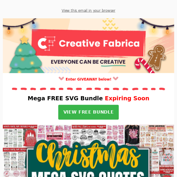 🤑 Save BIG: Free Christmas SVGs Await! 🎄