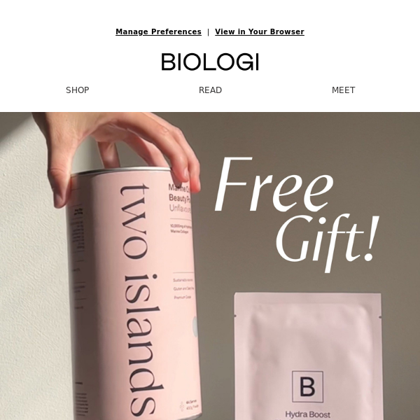 Hey, Don't Miss Your Free Gift!