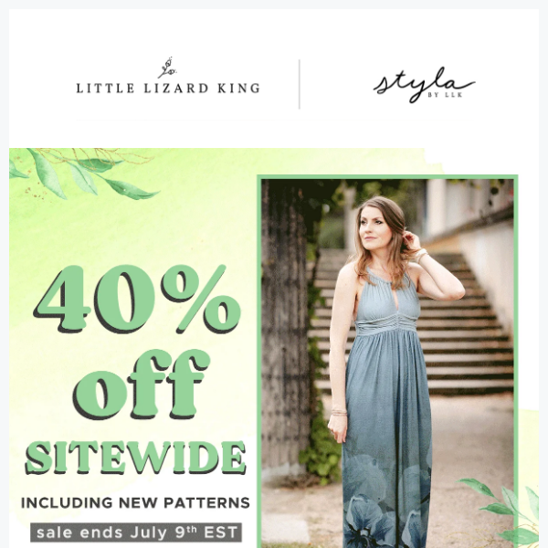 Save 40% Off Sitewide!!
