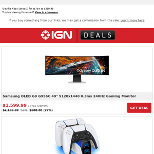 Daily Deals: PS5, Dualsense Controller, Xbox Series X, Apple iPad, Tissot  Watch, HP OMEN PC - IGN