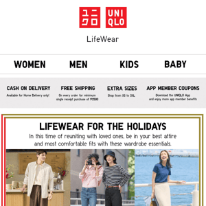 Uniqlo: NEW arrivals plus the much-awaited Online Exclusive AIRism