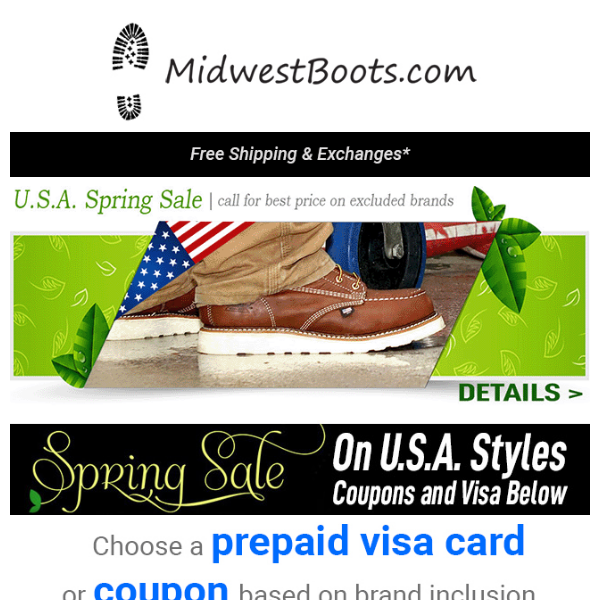 May Deals on USA Styles + FREE Shipping