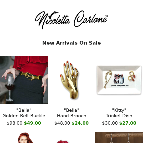 ❤️ New Arrivals and pre-order discounts are here!