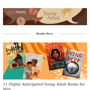 The YA Newsletter: New Reads for May