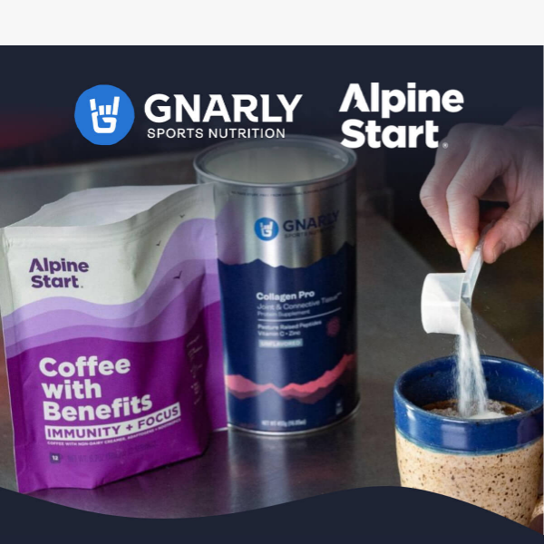Alpine Start x Gnarly Nutrition