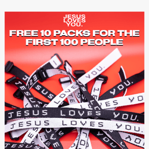 FREE 10 PACK OF BRACELETS INSIDE 🔥