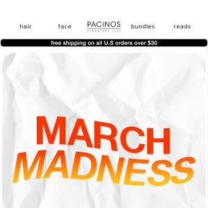 Last Chance: Win a FREE product by joining Pacinos March Madness! 🔥