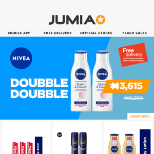 Nivea Brand Day is Live! Enjoy Double the Deals