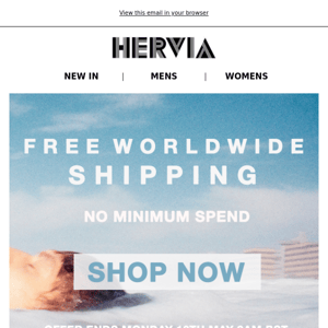 FREE WORLDWIDE SHIPPING - Shop Now!